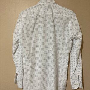 Ledbury Men's Tailor Fit Shirt Size 15 neck